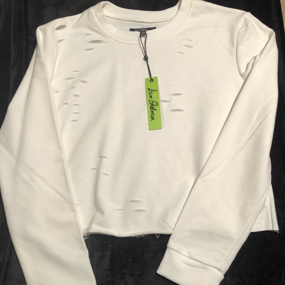 Sam Edelman cropped sweatshirt